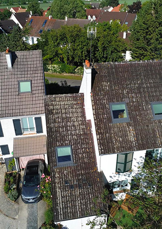 Nettoyage et démoussage de toiture à Annet-sur-Marne - Expert couverture