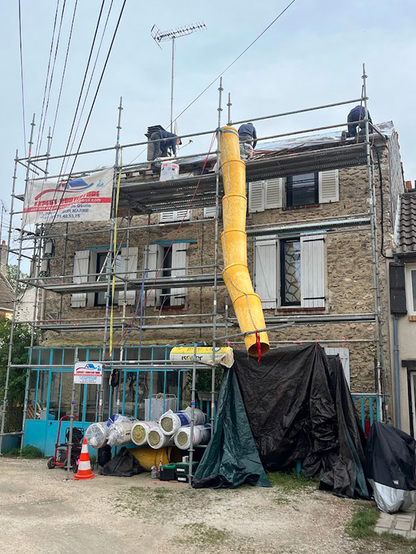 Couverture, charpente, ravalement de façade, peinture exterieure, travaux de zinguerie et ramonage à Annet-sur-Marne (77410) en Seine et Marne (77)